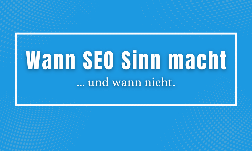 Header wann SEO Sinn macht und wann nicht.