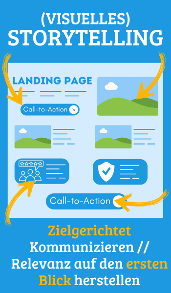 (Visuelles) Storytelling für Landing Pages